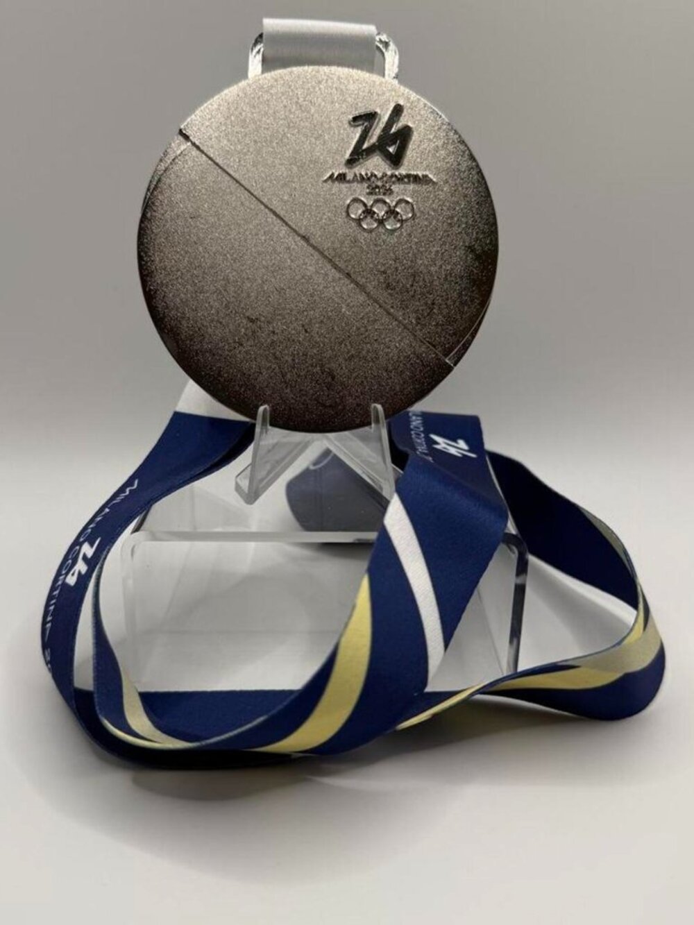 Milano Cortina 2026 Winter Olympics – Silver Medal – Made in Italy